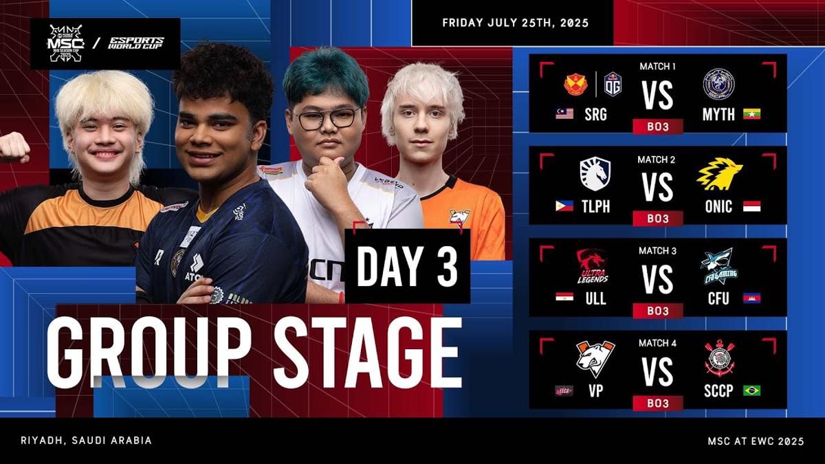3 Highlight Grup A Hari ke-3 di MSC x EWC 2025, ONIC Keok!