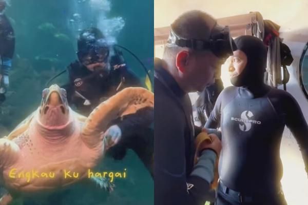 Ruben Onsu Latihan Diving, Persiapan Kibarkan Bendera pada 17 Agustus