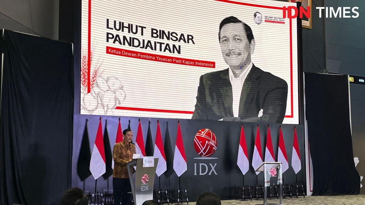 Luhut Sanjung Pandu Sjahrir di Peluncuran Yayasan Padi Kapas Indonesia