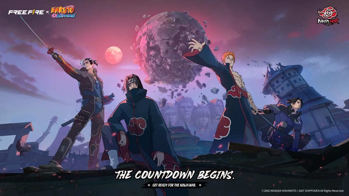 Free Fire (FF) x Naruto Shippuden Chapter 2: Item Hingga Bundle