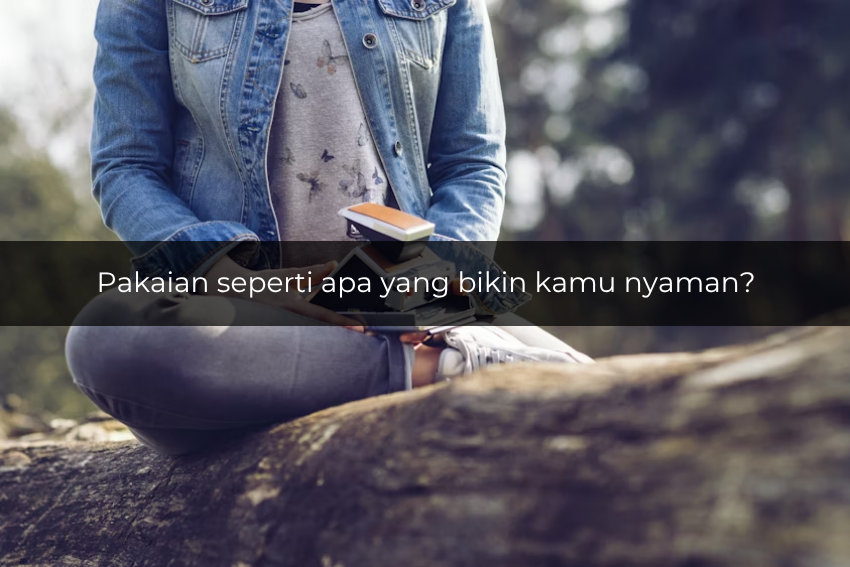 Ilustrasi outfit untuk liburan