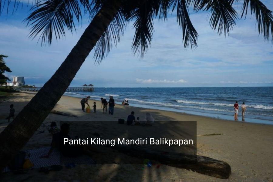 Pantai Kilang Mandiri Balikpapan.