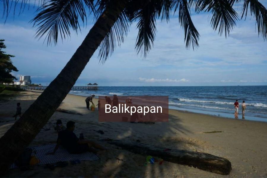 Kota Balikpapan di Kalimantan Timur.