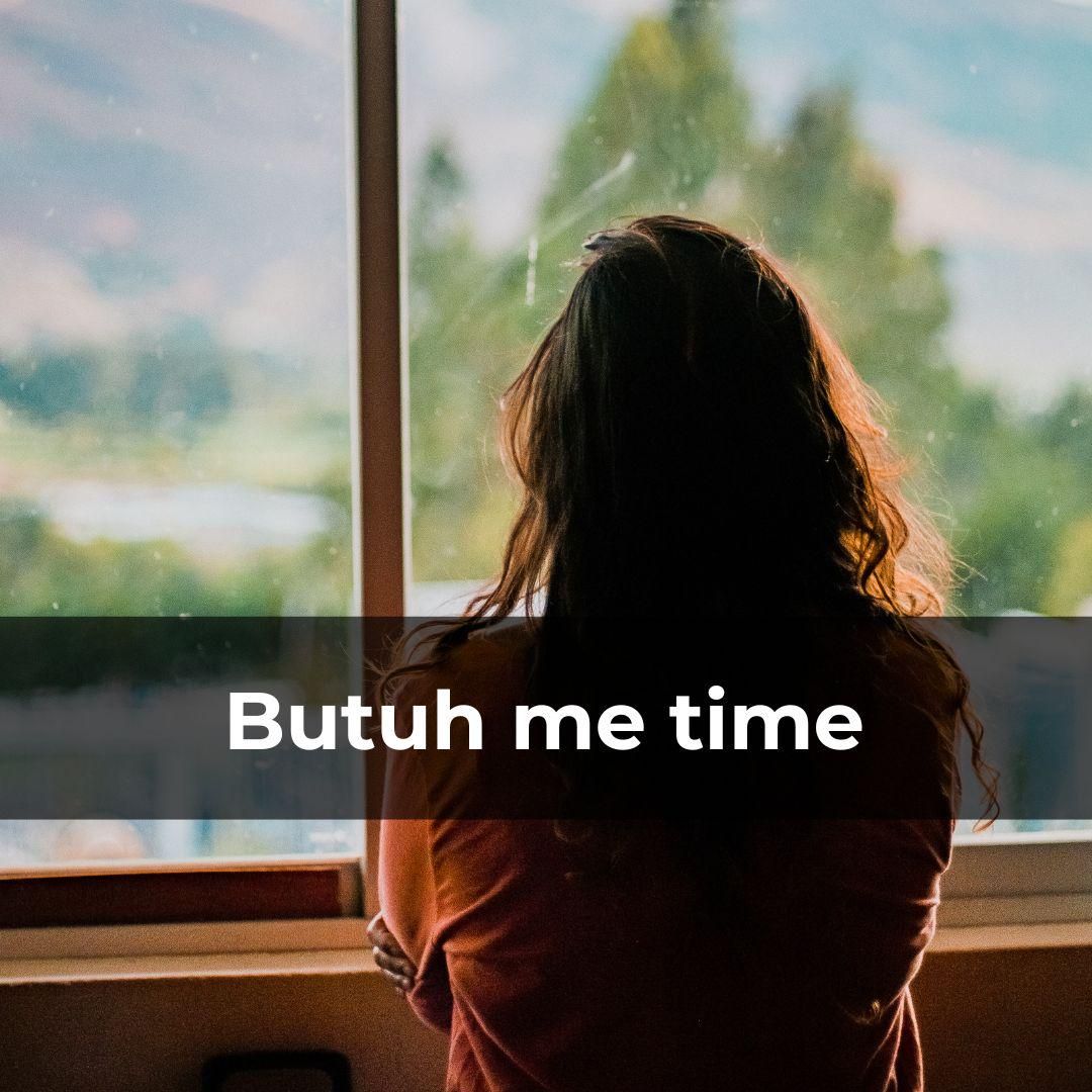 Ilustrasi orang me time