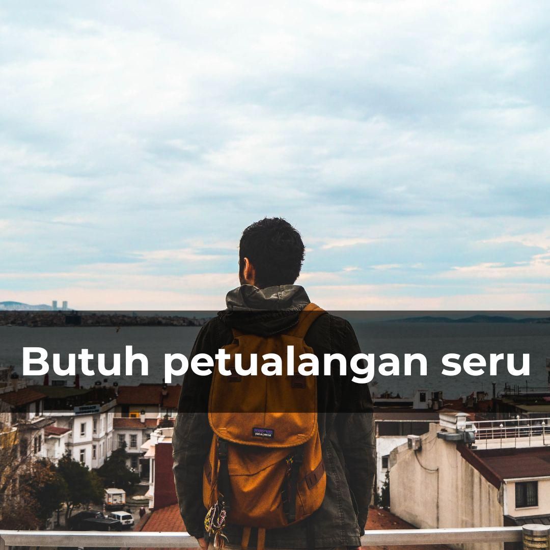 Ilustrasi butuh pengalaman baru