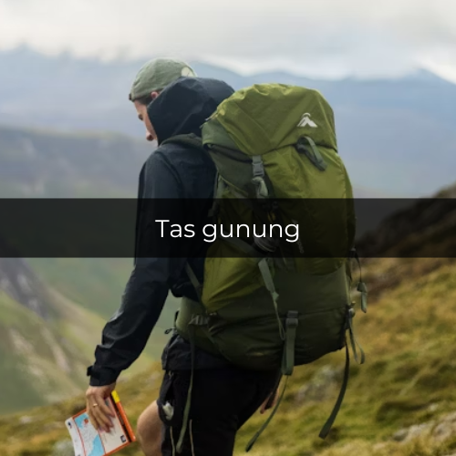 Potret tas gunung 