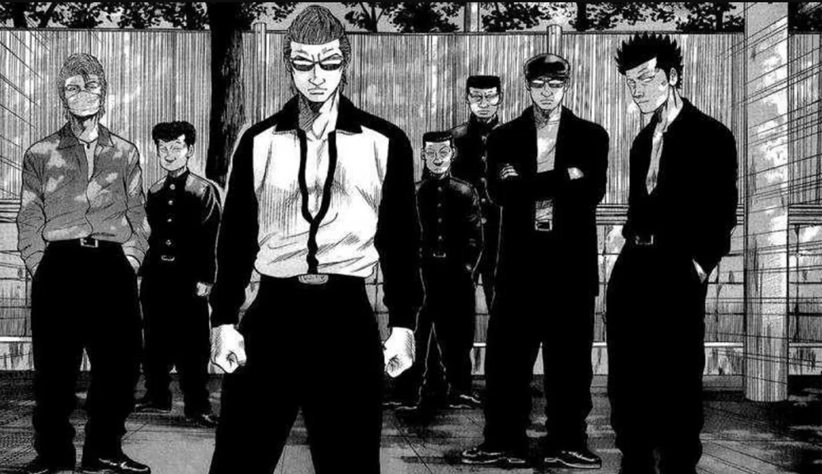 Harumichi Family di Crows. (Dok. Akita Shoten/Crows) 