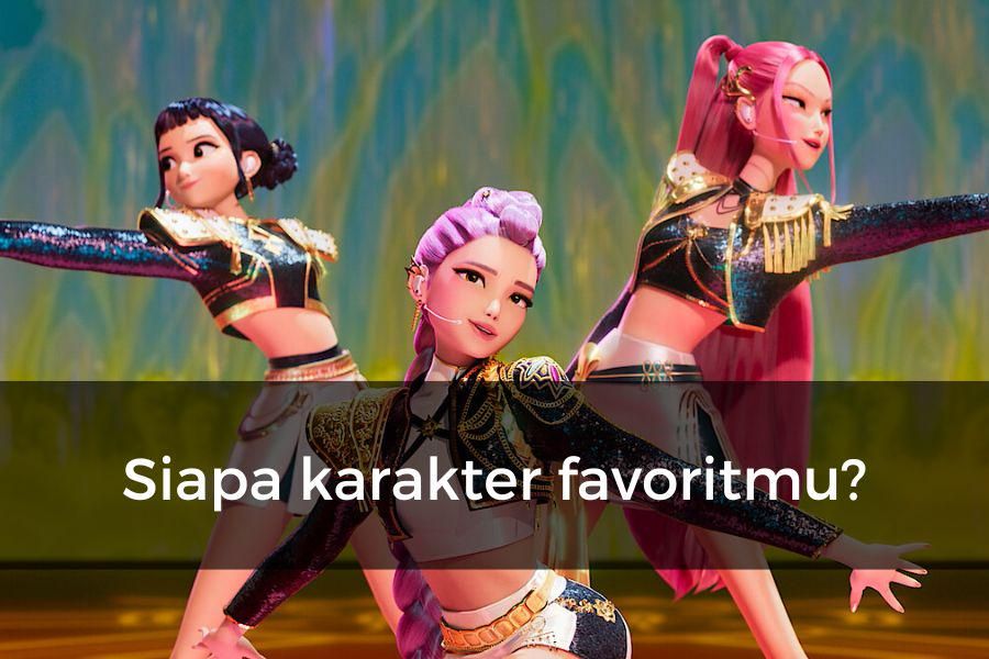 Potret KPop Demon Hunters 