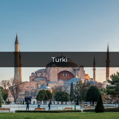 Potret Hagia Sophia di Istanbul, Turki