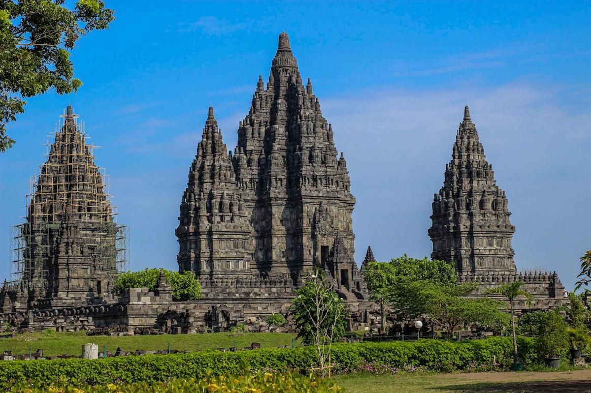 Potret Candi Prambanan di Sleman, Daerah Istimewa Yogyakarta