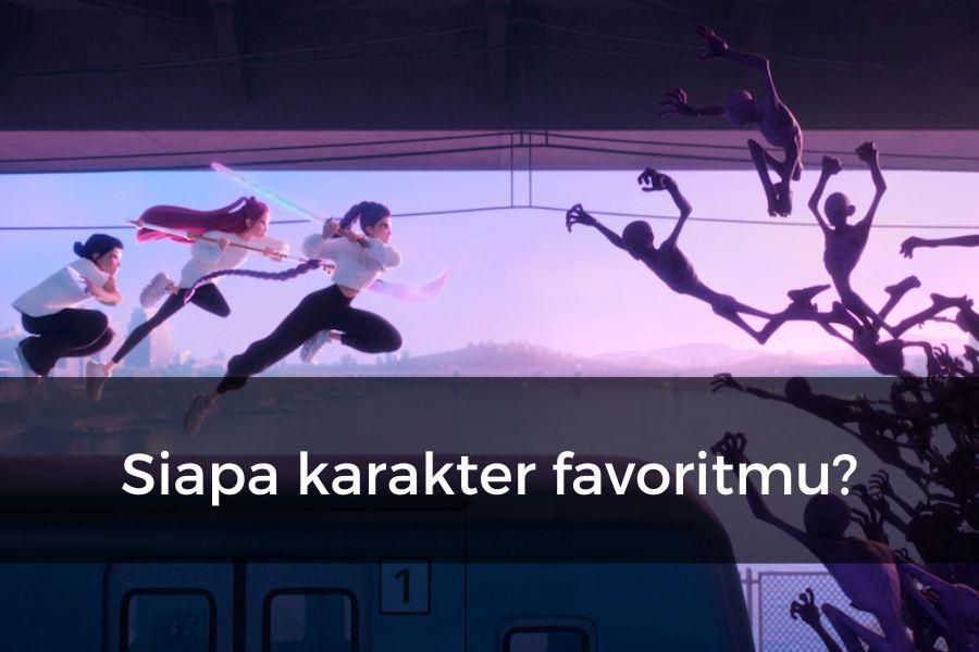 Potret KPop Demon Hunters
