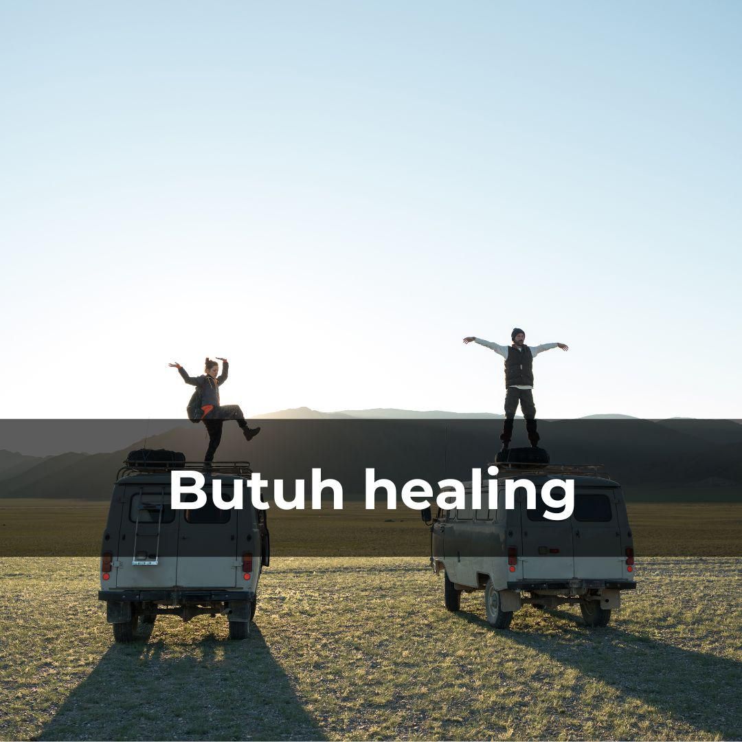 Potret butuh healing
