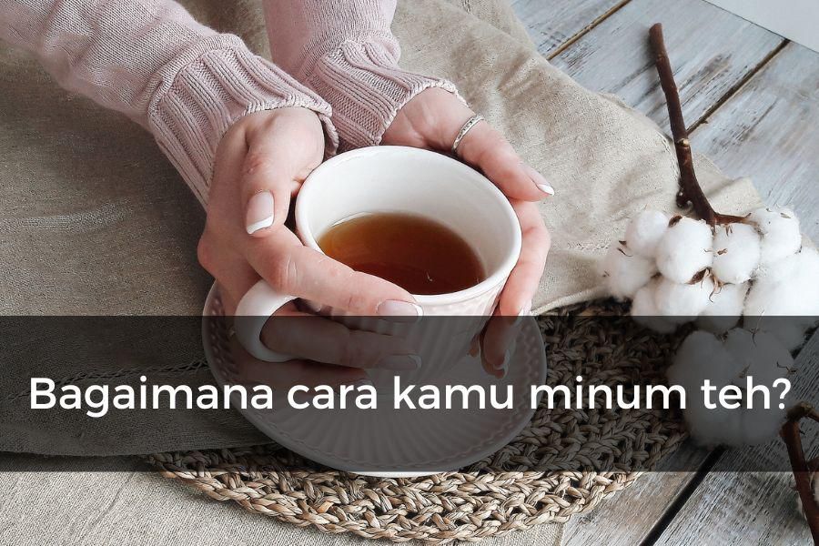 Potret minum teh