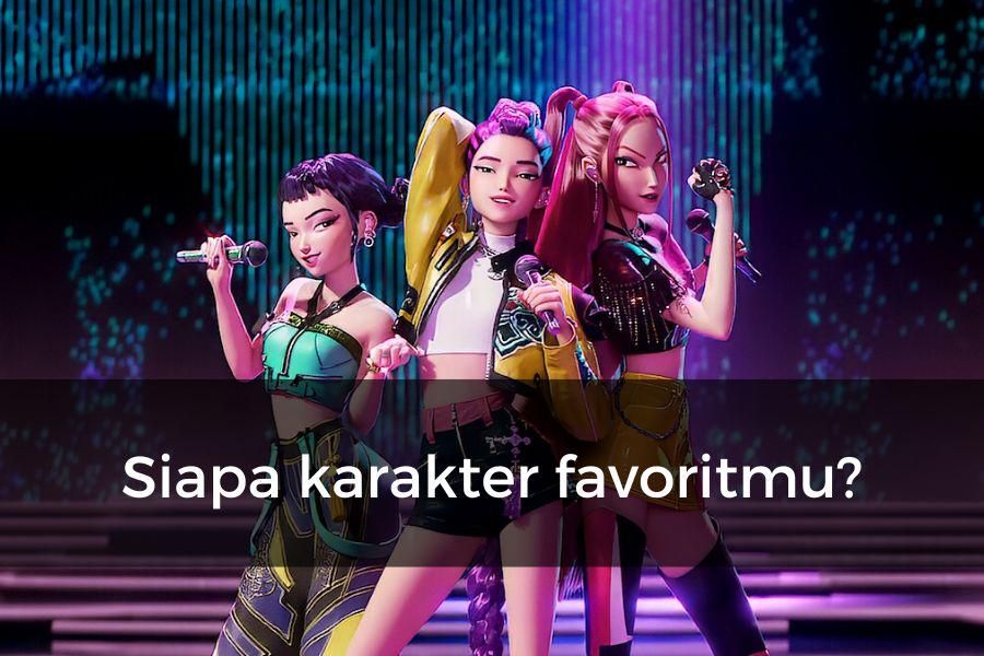 Potret KPop Demon Hunters