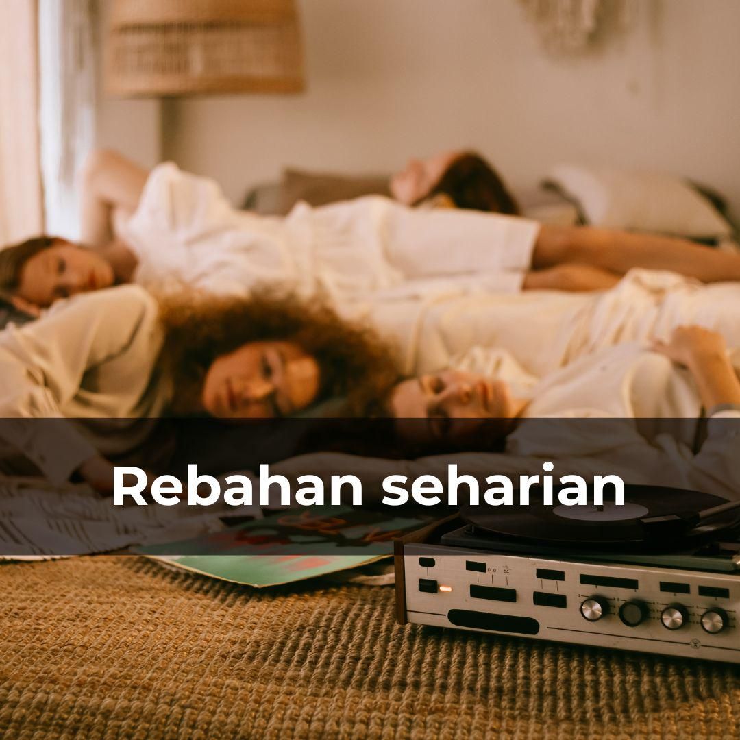 Potret rebahan seharian