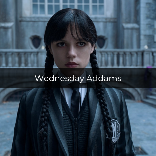 Potret karakter Wednesday Addams dalam serial Wednesday (Dok. Netflix/Wednesday 2)