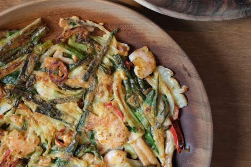 Potret pajeon khas Korea Selatan