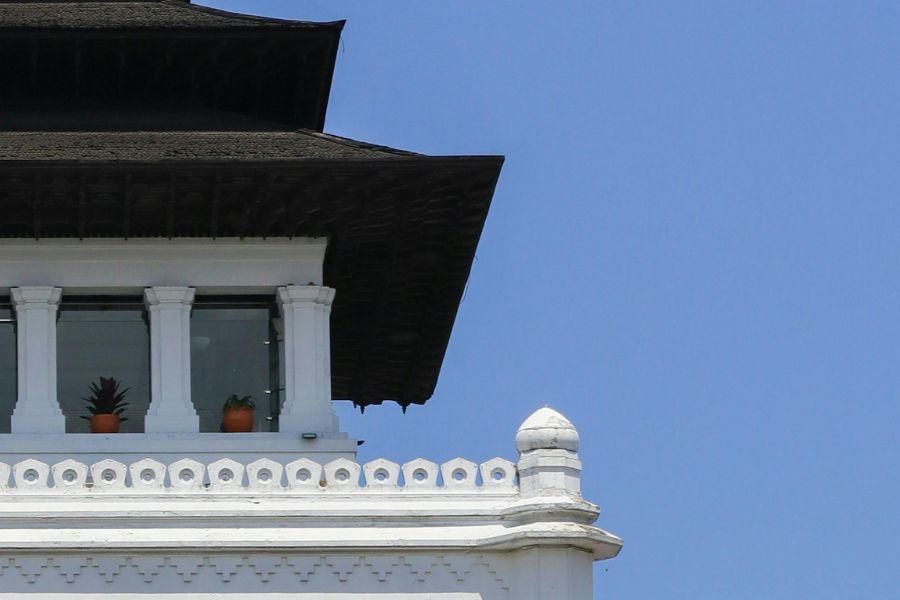 Potret Gedung Sate, Bandung