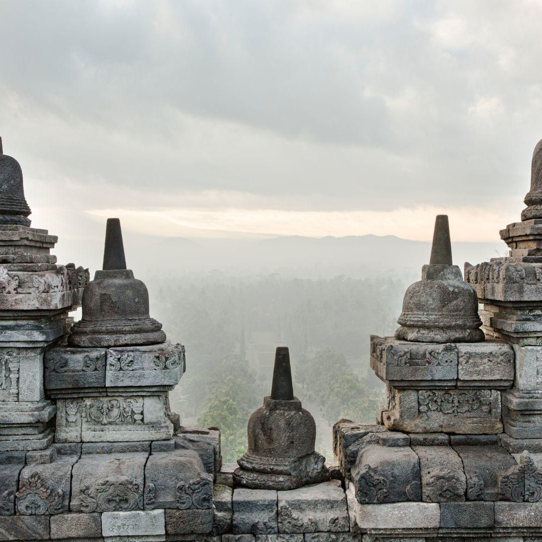 Potret Candi Borobudur