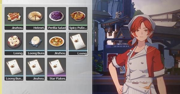 Menu makanan buffer - Wuthering Waves