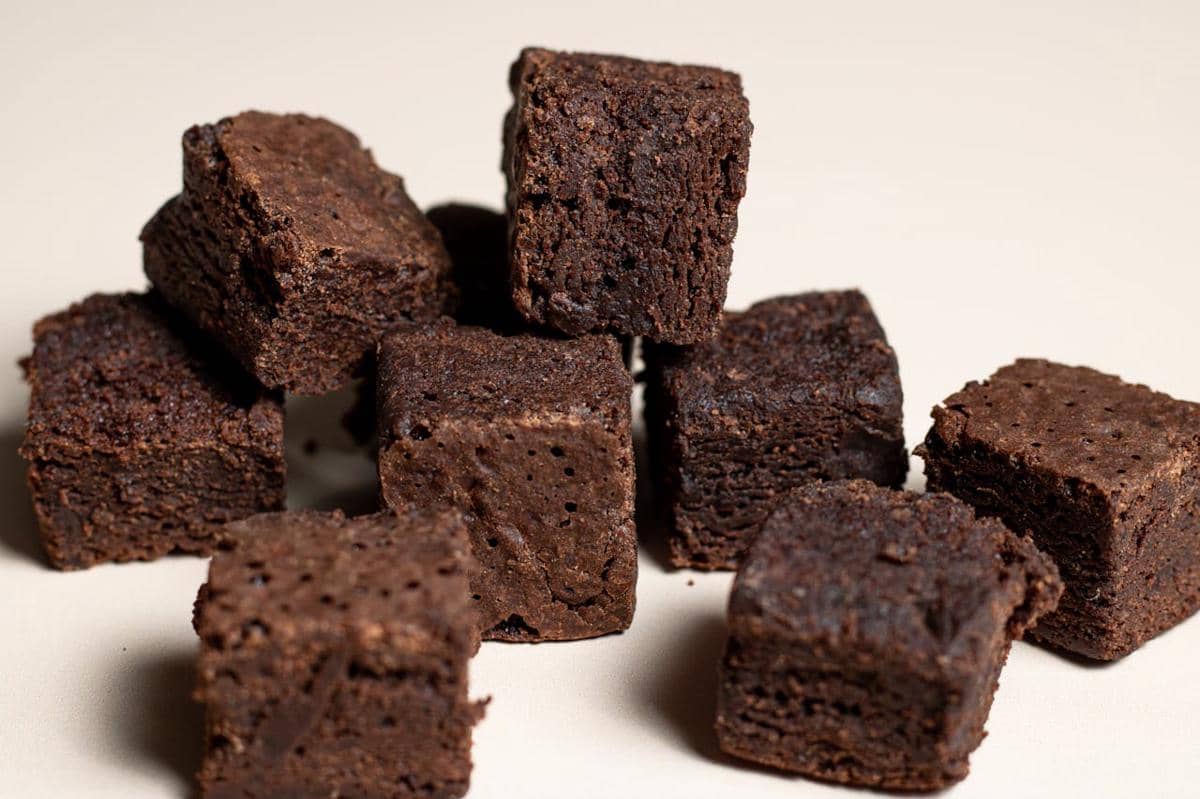 Potret fudgy brownies 