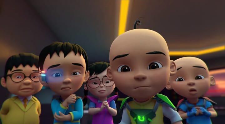 cuplikan Upin & Ipin episode "Neo Santara Demam Karat"
