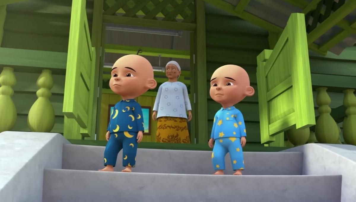 Kejadian mengejutkan di rumah Opah Upin & Ipin