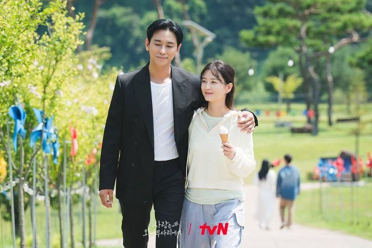 Ju Ji Hoon dan Jung Yu Mi dalam drama Love Your Enemy