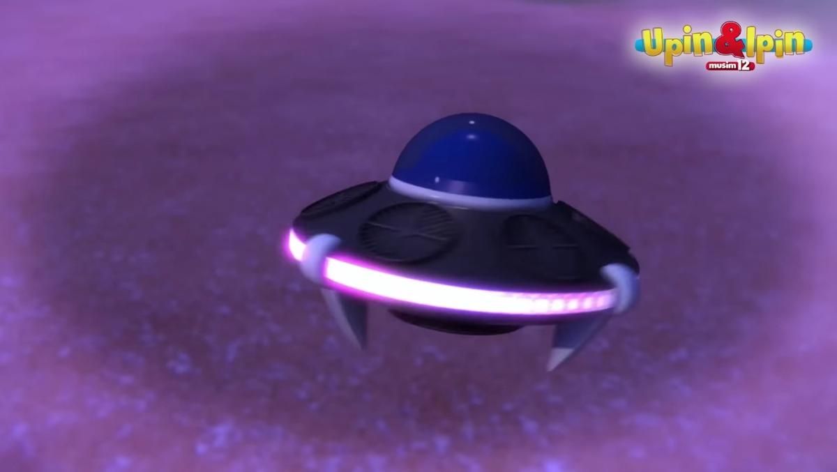 Cuplikan episode Apa Benda Tu? di serial Upin & Ipin