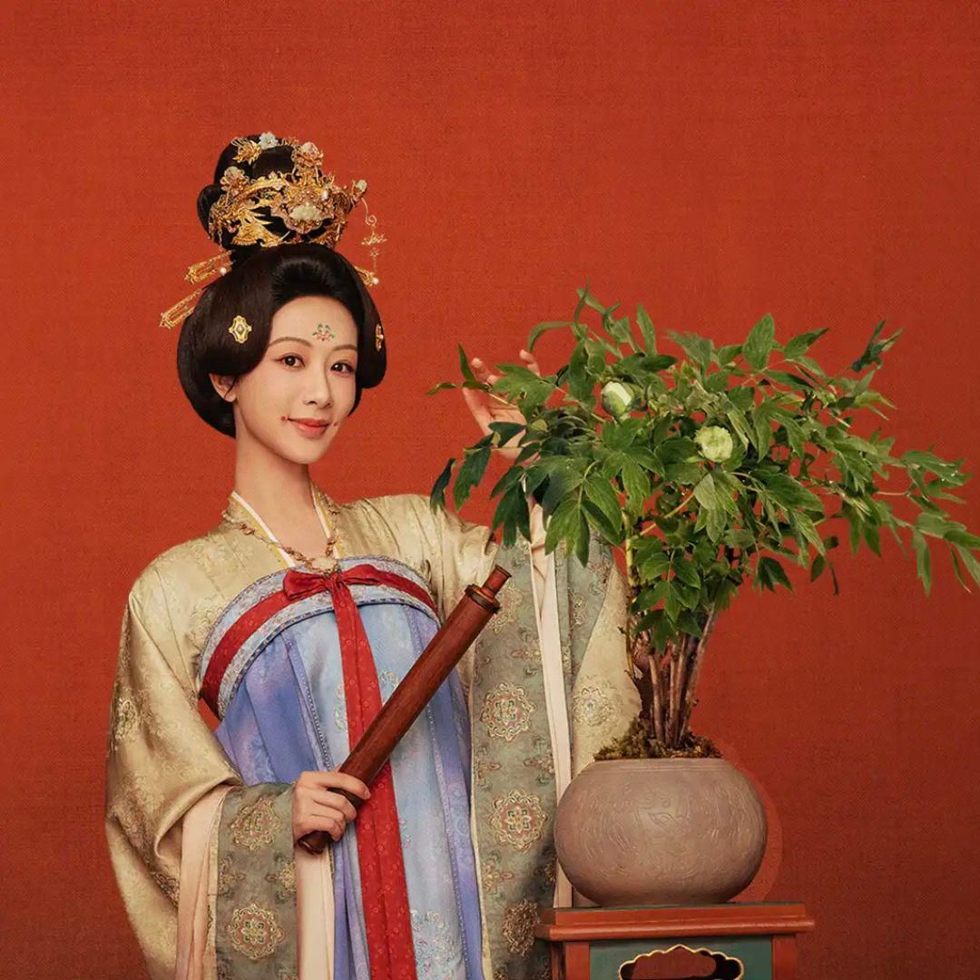 Potret poster Flourished Peony