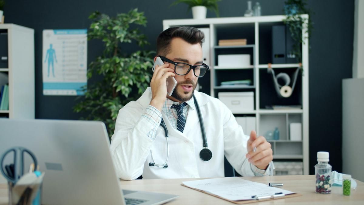 Ilustrasi Komusikasi antara dokter dan pasien