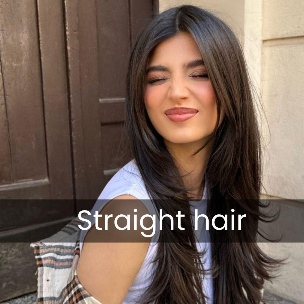 straight hair