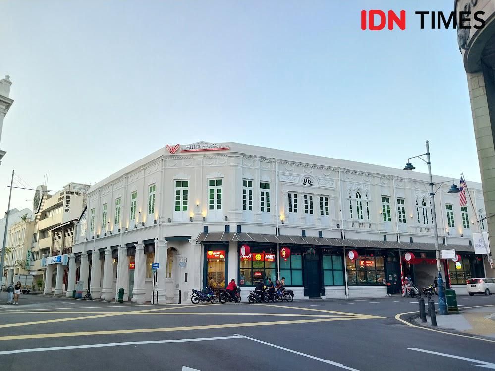 Potret suasana George Town di Penang, Malaysia 