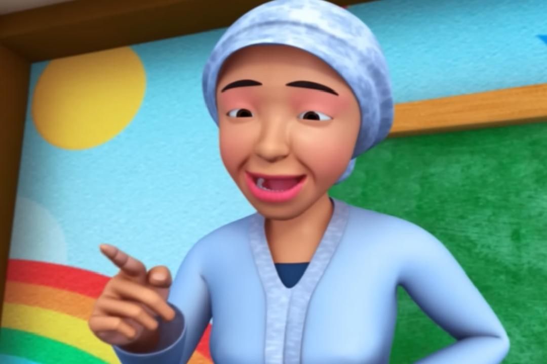 karakter Cikgu Jasmin, guru pertama Upin dan Ipin di Tadika Mesra