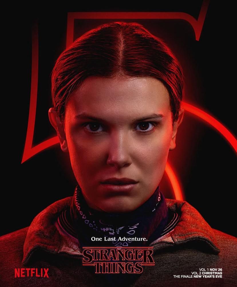 poster karakter Stranger Things