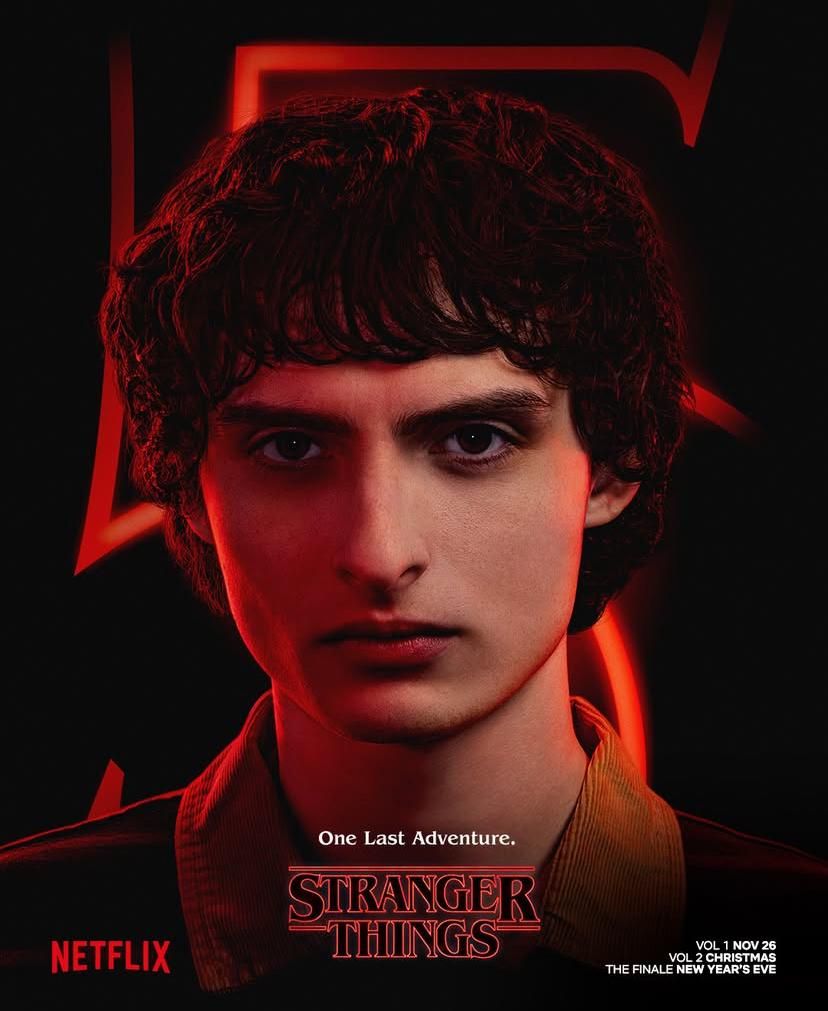 poster karakter Stranger Things