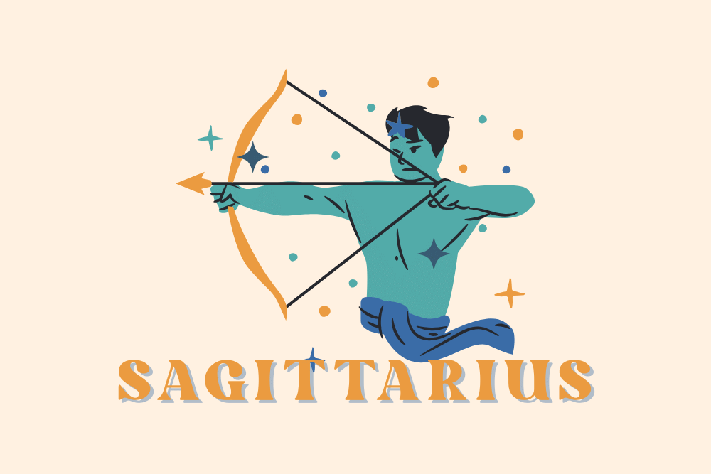 ilustrasi zodiak Sagitarius (canva.com)