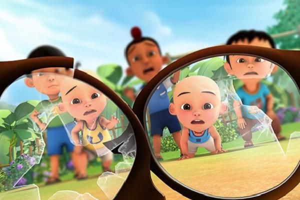 poster Upin & Ipin untuk episode "Jaga Dan Hargai Mata"