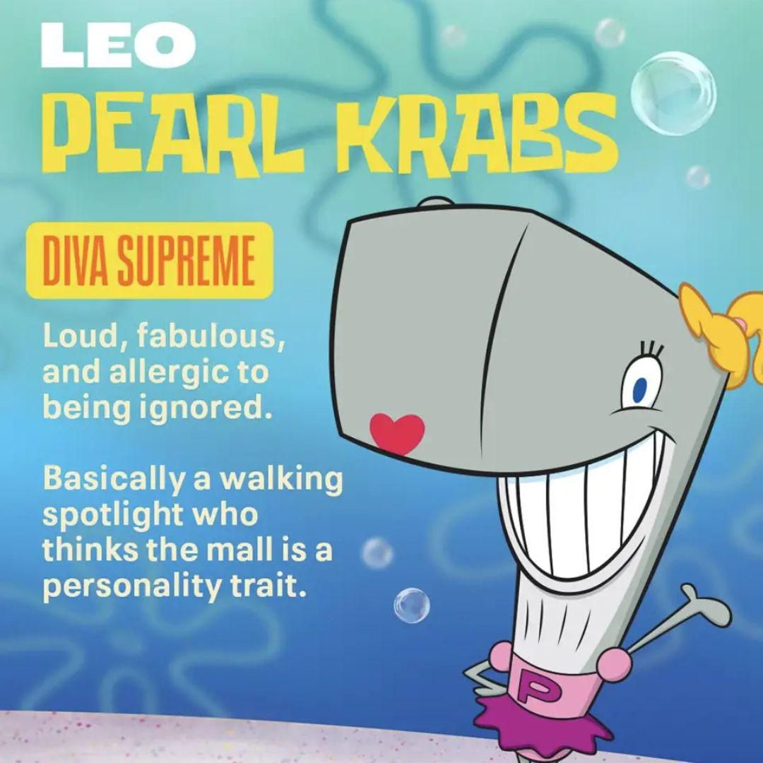 Potret zodiak Pearl Krabs