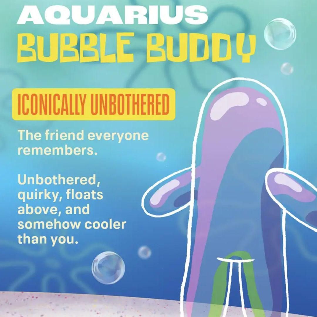 Potret zodiak Bubble Buddy 
