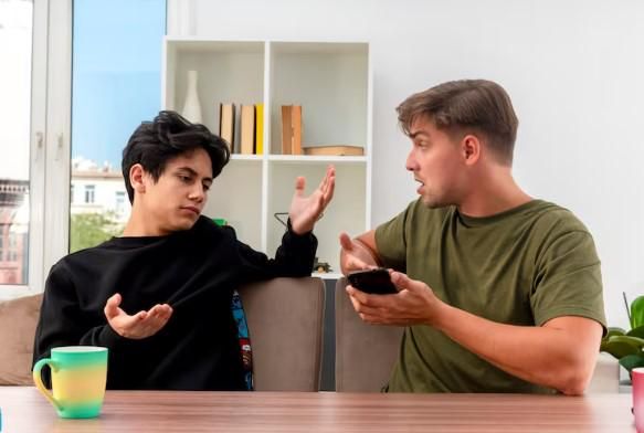 ilustrasi memendam amarah