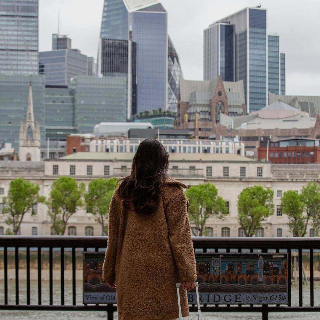 Potret liburan di kota