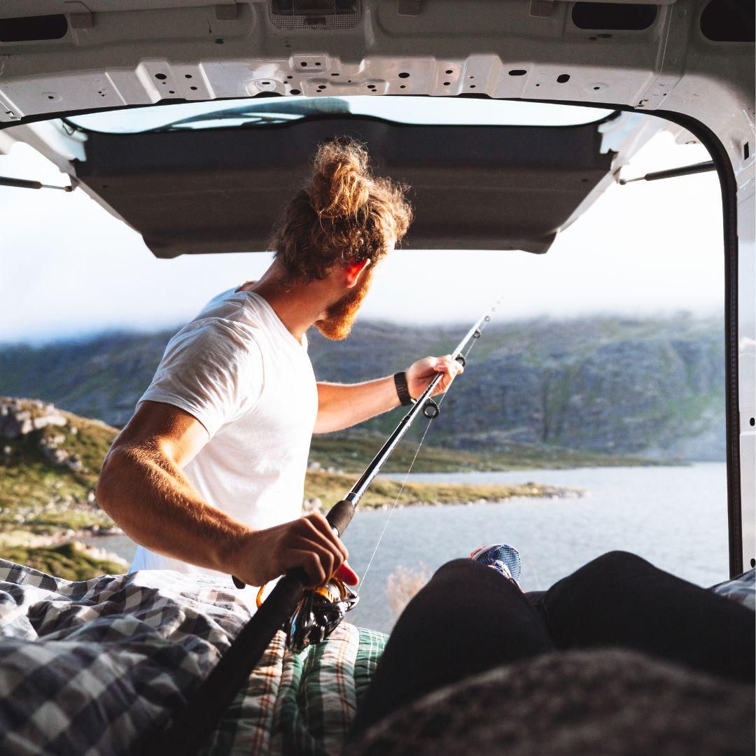 Potret mencari ketenangan