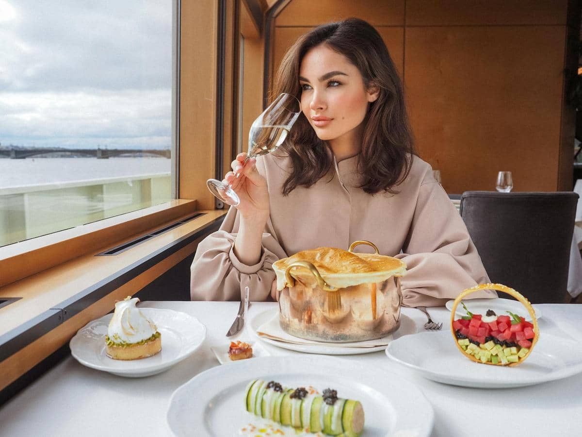 ilustrasi fine dining