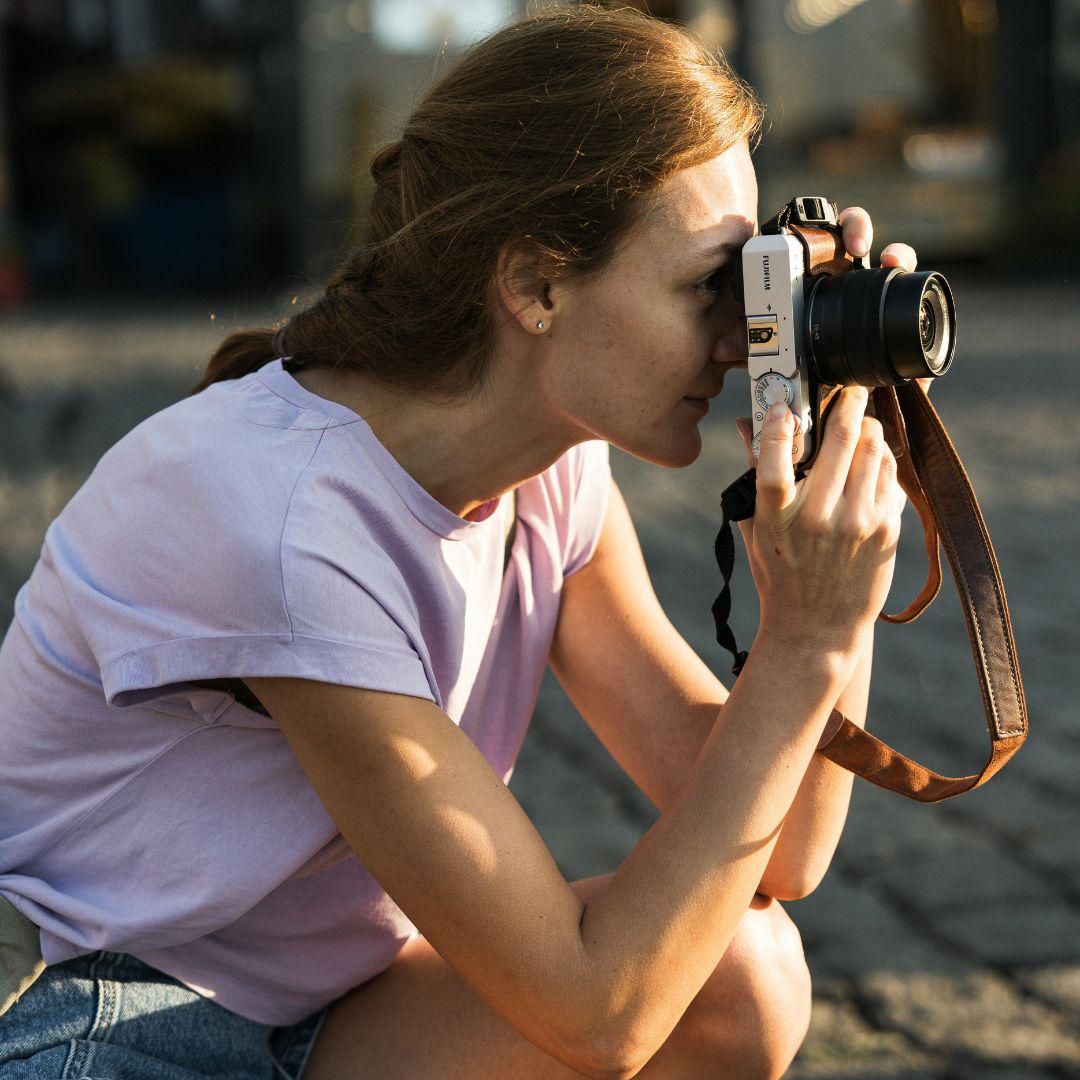 Potret mengambil gambar