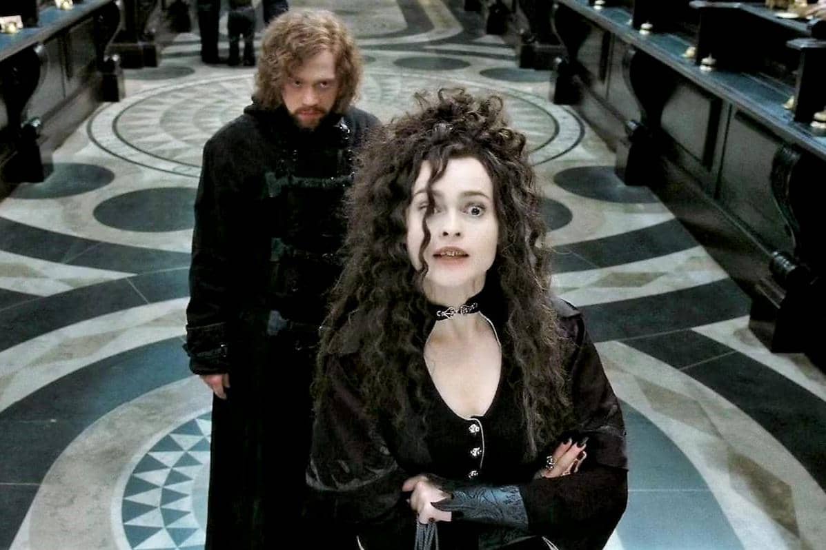cuplikan adegan Bellatrix Lestrange 