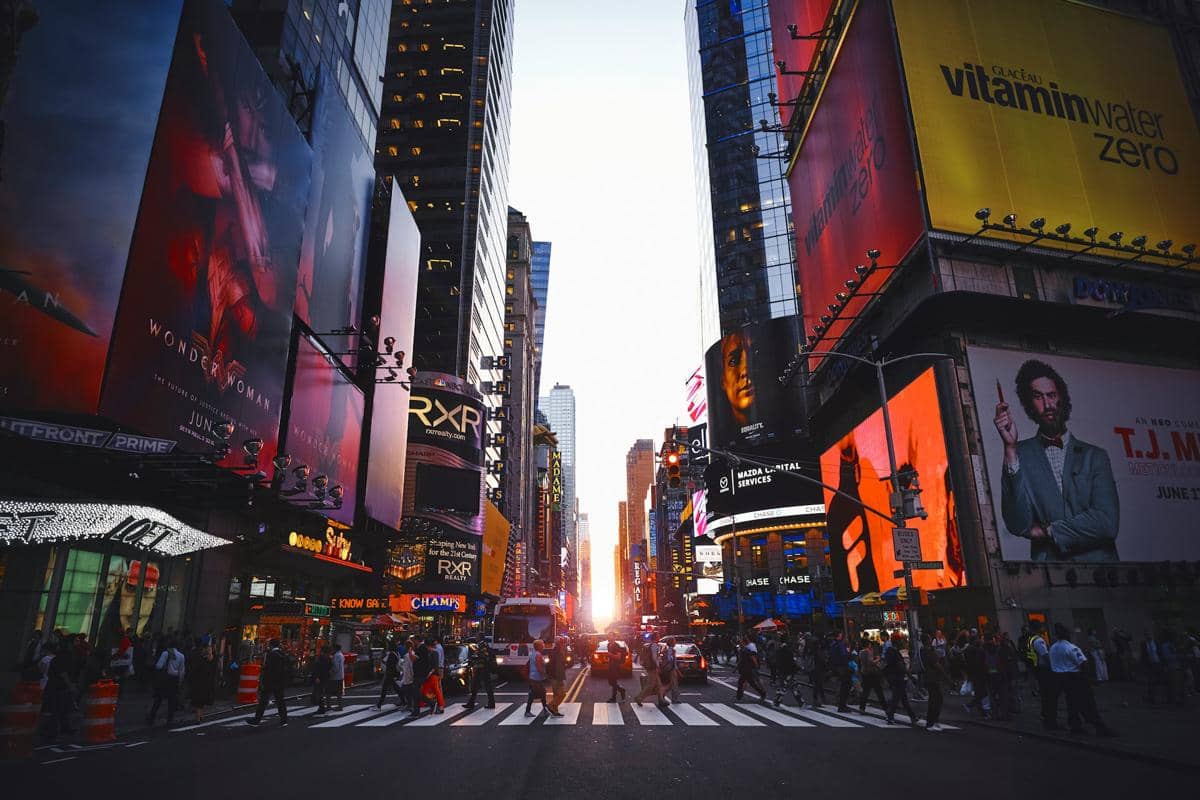 Times Square, New York, Amerika Serikat
