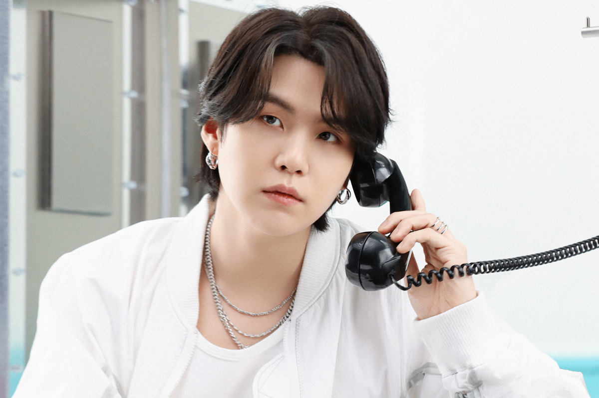 potret Suga BTS