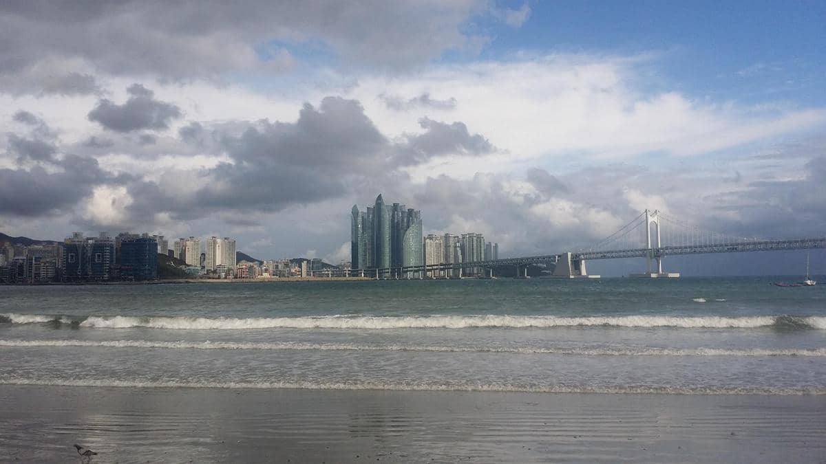 potret Gwangalli Beach