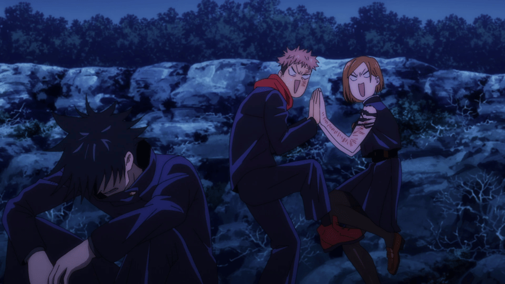 Yuji, Megumi, Nobara